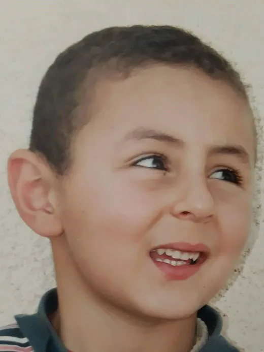 Ahmed Hachem Chair, enfant, souriant